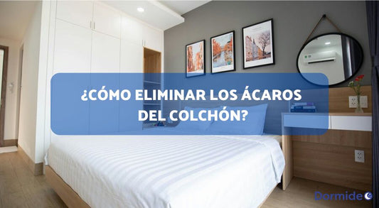 cómo eliminar los ácaros del colchón