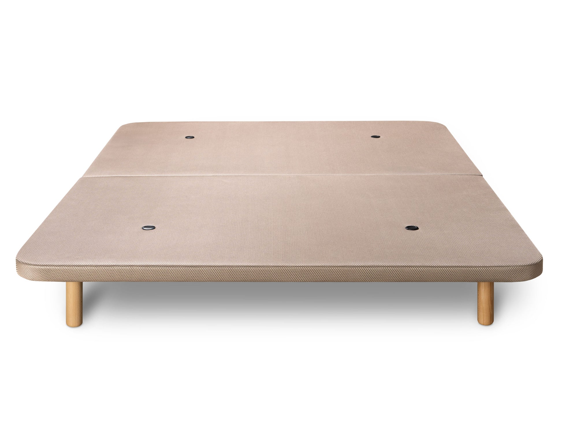 Base Tapizada Partida 3D Beige | Dormideo