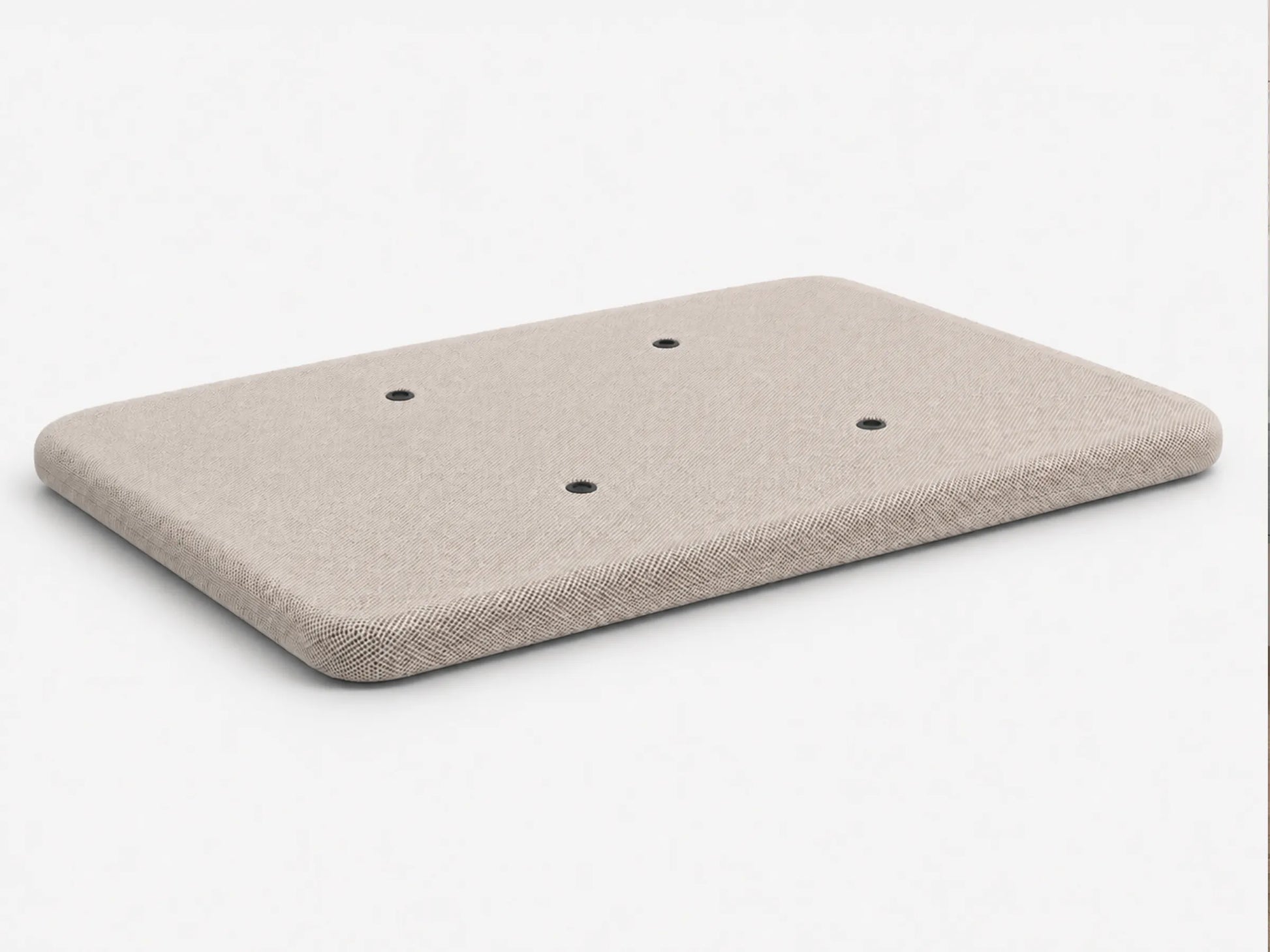 Base Tapizada 3D con Aireadores Antimoho Color Beige | Dormideo